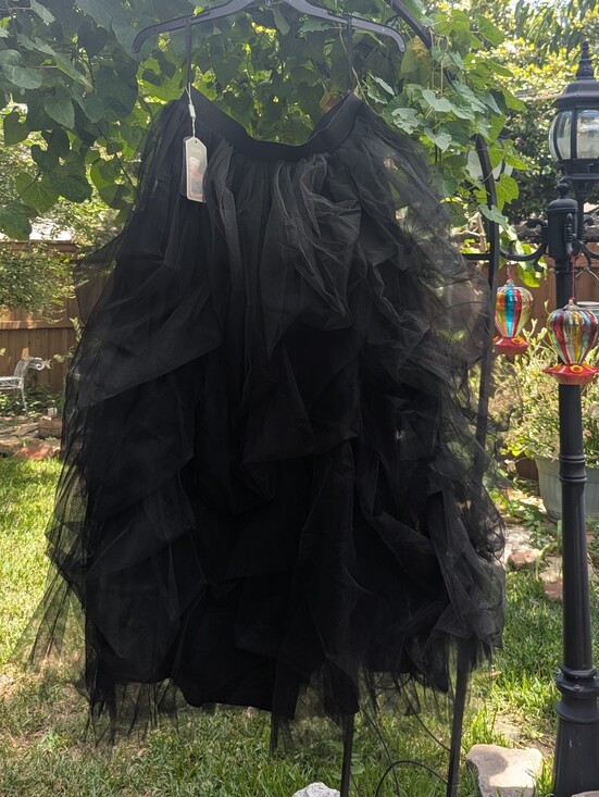Dresses & Skirts - Black Layered Tulle Skirt - Brand: WDPL